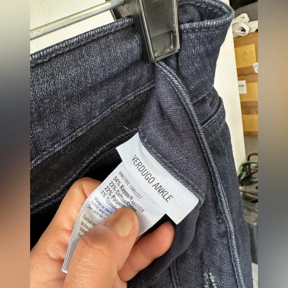 Paige Transcend Mae Verdugo Ankle Skinny Jeans